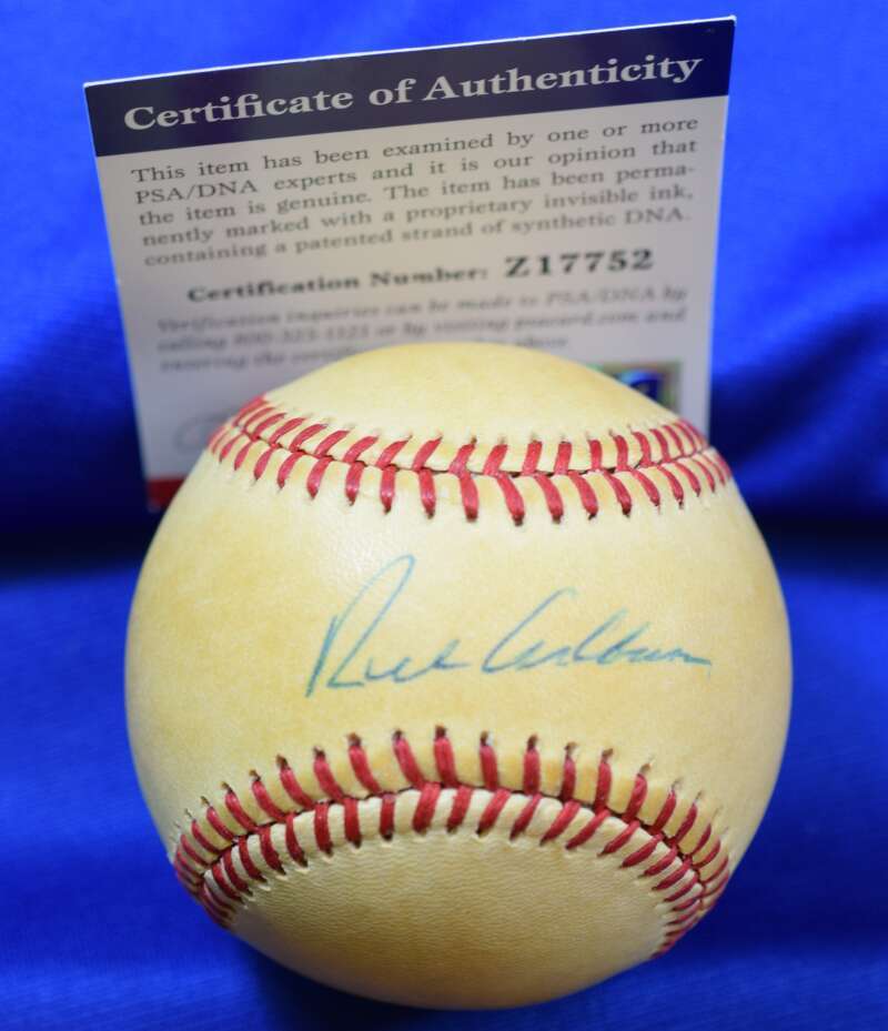 Richie Ashburn PSA DNA Coa Autograph Feeney National League Signed Baseball