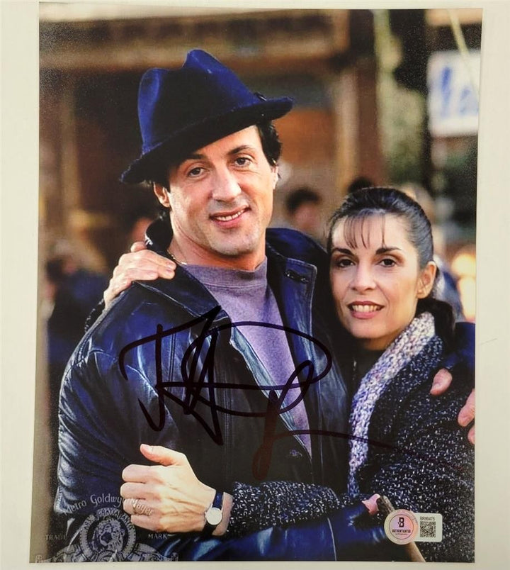 Talia Shire signed Rocky 8x10 photo Adrian Balboa autograph ~ Beckett BAS
