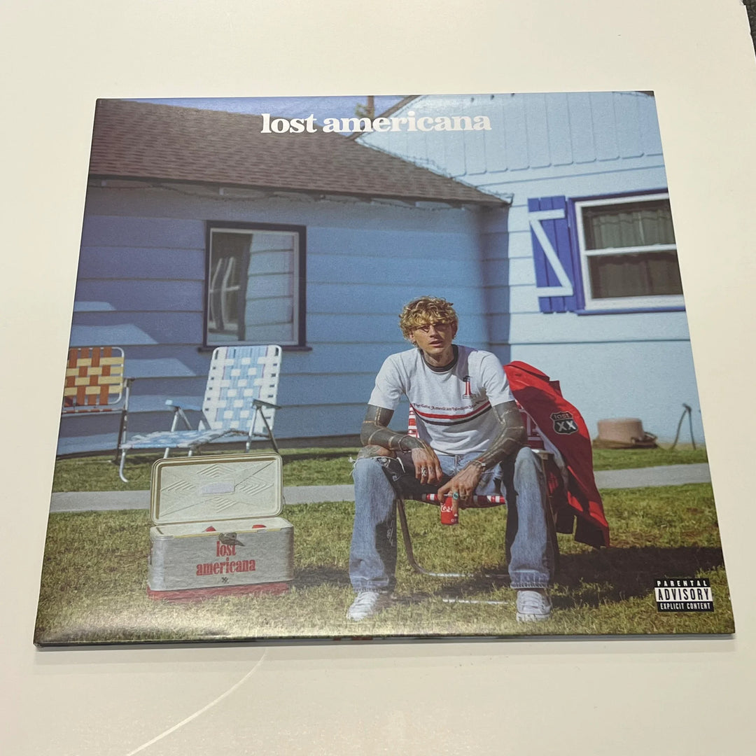 Machine Gun Kelly (MGK) Signed Lost Americana Vinyl Album PSA
