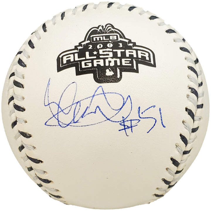 Ichiro Suzuki Signed Official 2003 All Star Game Baseball Mariners "#51" IS Holo