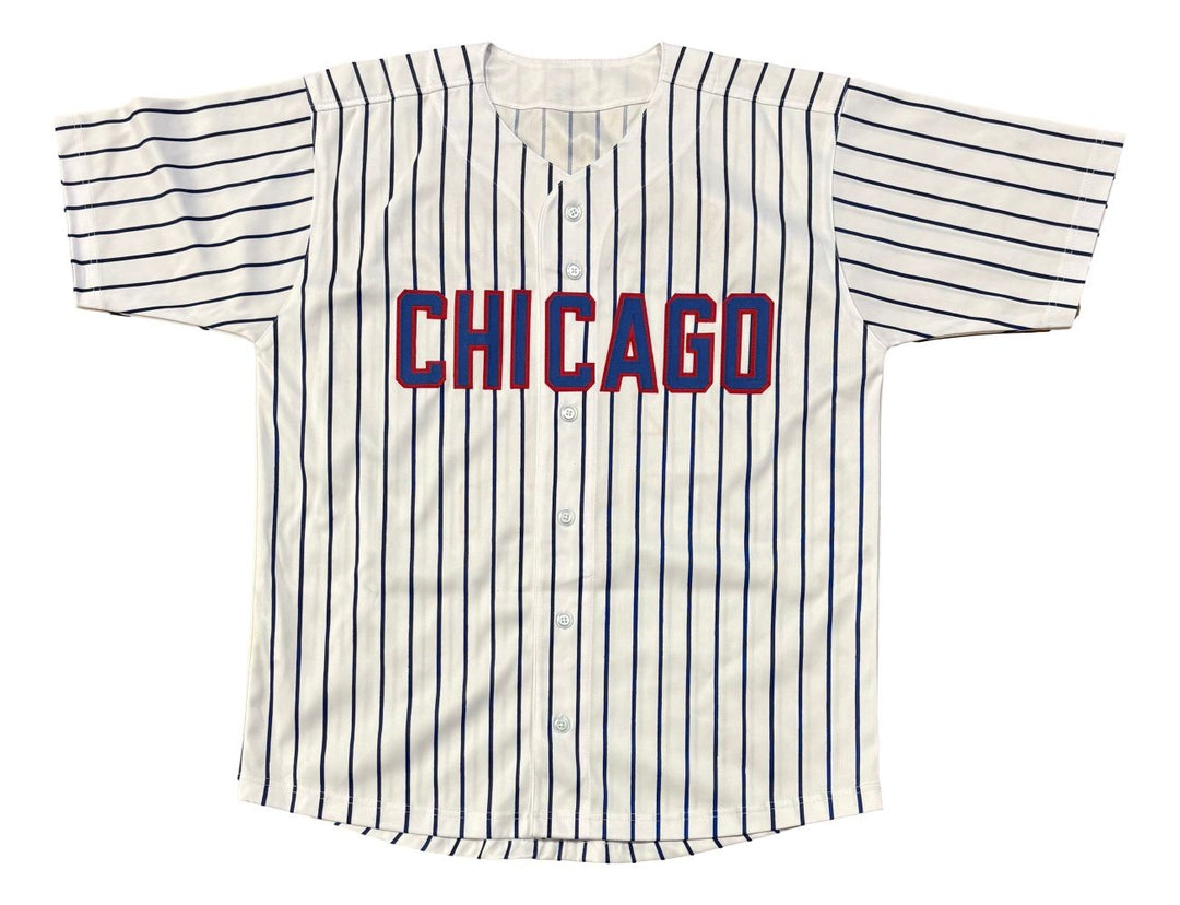 Lou Piniella Chicago Signed White Baseball Jersey Sweet Inscribed BAS