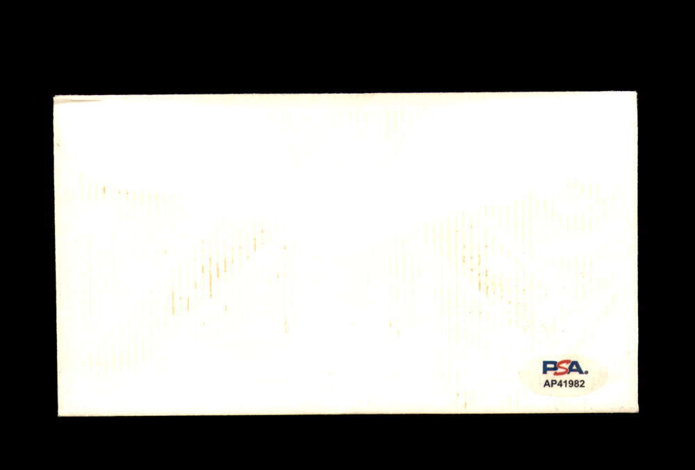 Carl Hubbell PSA DNA Signed 1969 Centennial First Day Cover Cache FDC Autograph