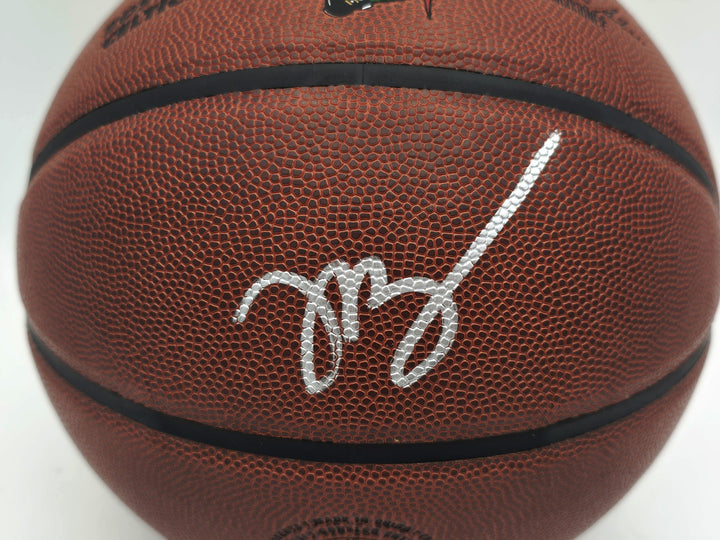 Jaylen Brown Signed Composite Leather Boston Celtics Logo Basketball Beckett Wit