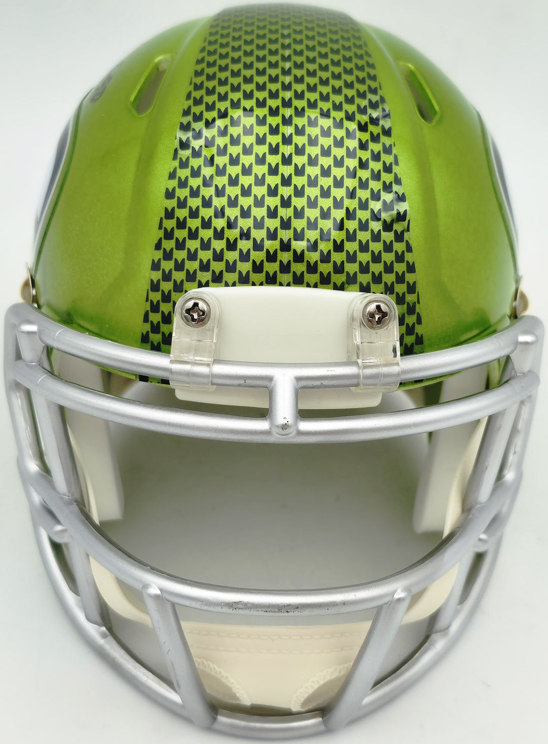 Jarran Reed Signed Seattle Seahawks Flash Green Speed Mini Helmet MCS Holo