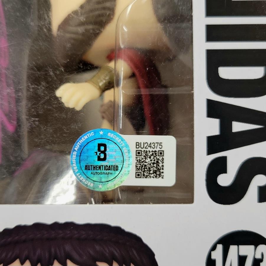 Gerard Butler signed Leonidas 300 Funko Pop! 1473 autograph (D) ~ Beckett BAS