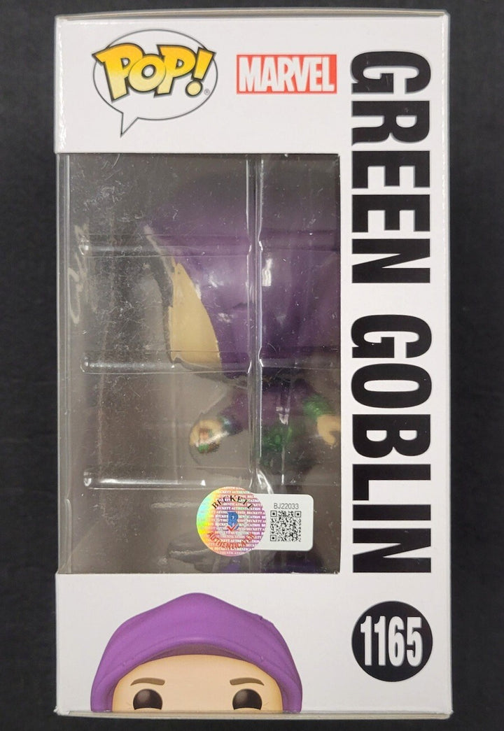James Franco signed Green Goblin Funko Pop! Spider-Man autograph ~ Beckett BAS