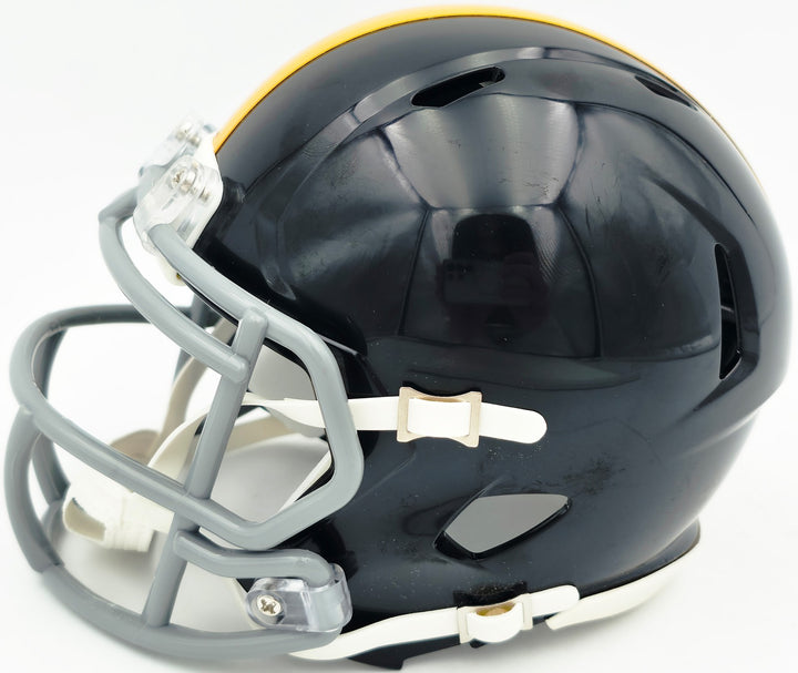Jack Ham Signed Pittsburgh Steelers Black Speed Mini Helmet "HOF 88" Beckett Wit