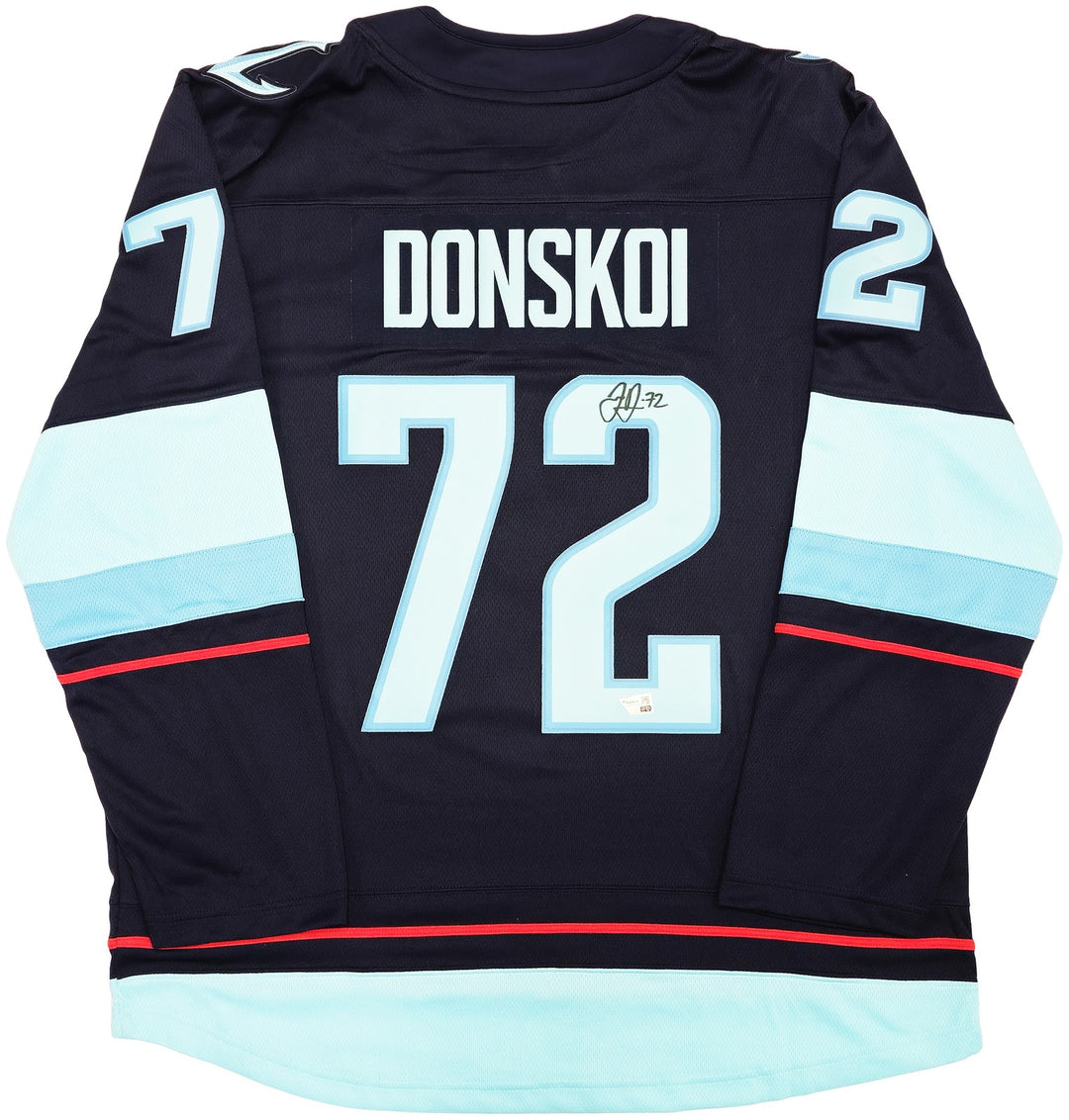 Seattle Kraken Joonas Donskoi Blue Size Signed Breakaway Jersey Patch Fanatics