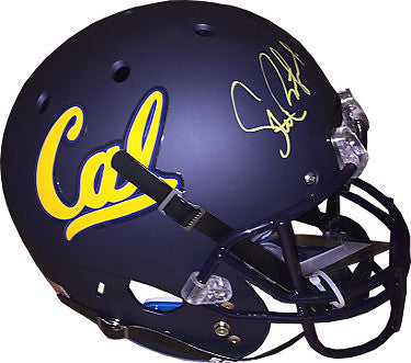 Steve Bartkowski signed Cal Bears Schutt FS Matte Navy Rep Helmet- Radtke Holo
