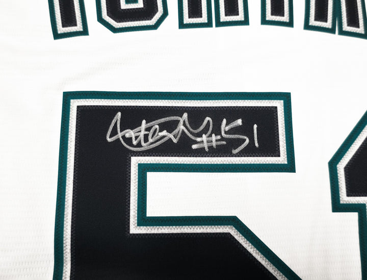 Mariners Ichiro Suzuki Auto White Nike Jersey Size L "#51" IS Holo & Beckett Wit