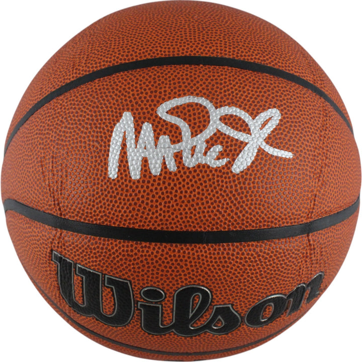 Magic Johnson Autographed/Signed Los Angeles Lakers Basketball I/O Beckett 49153