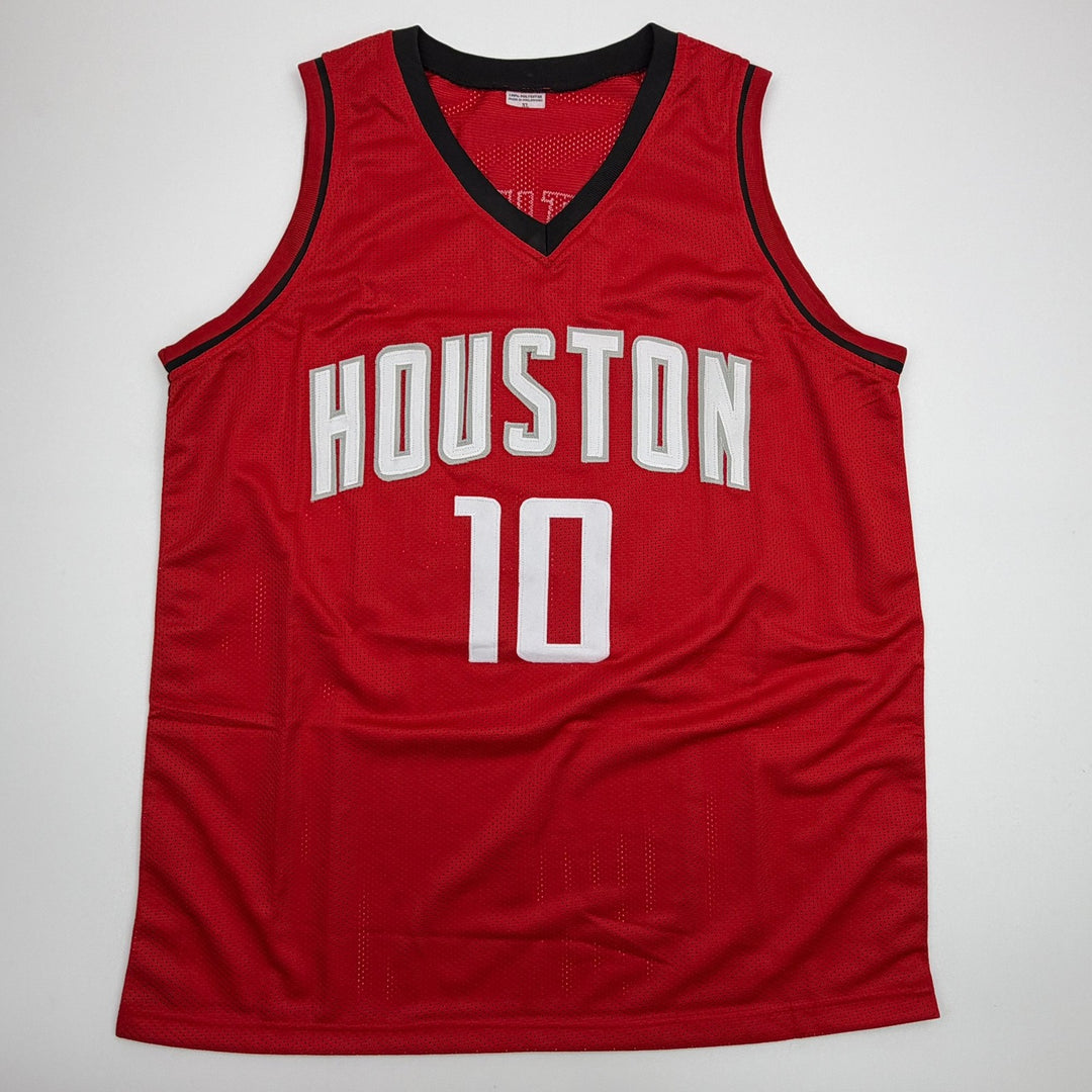 Autographed/Signed Jabari Smith Jr. Houston Red Basketball Jersey Tristar COA