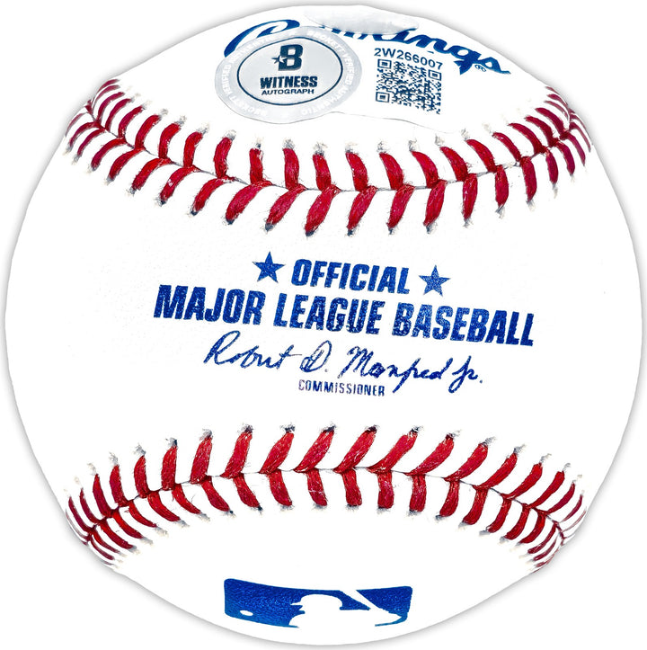 Ichiro Suzuki Signed Official MLB Baseball Mariners IS Holo & Beckett Witness