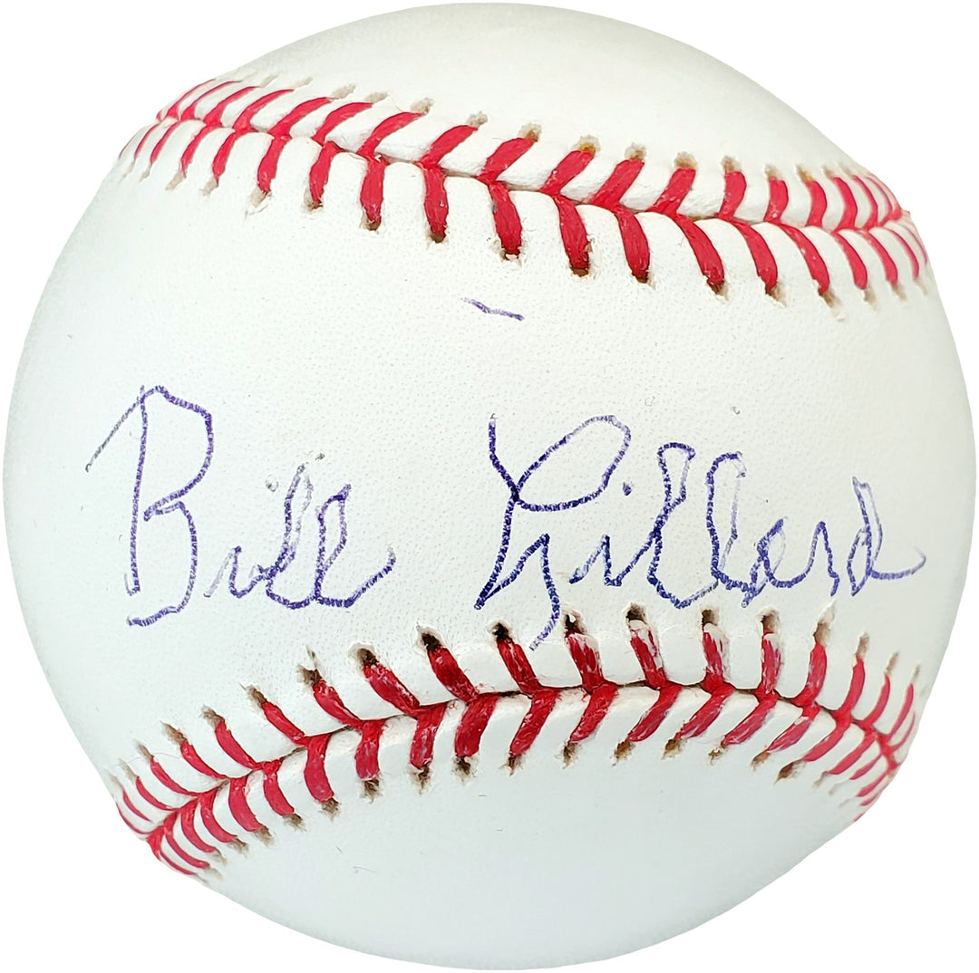 Bill Lillard Auto MLB Baseball Philadelphia A's Short Stop Philadelphia A's BAS
