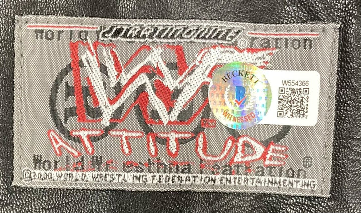 Stone Cold Steve Austin Signed Autographed WWE Skull Vest BAS