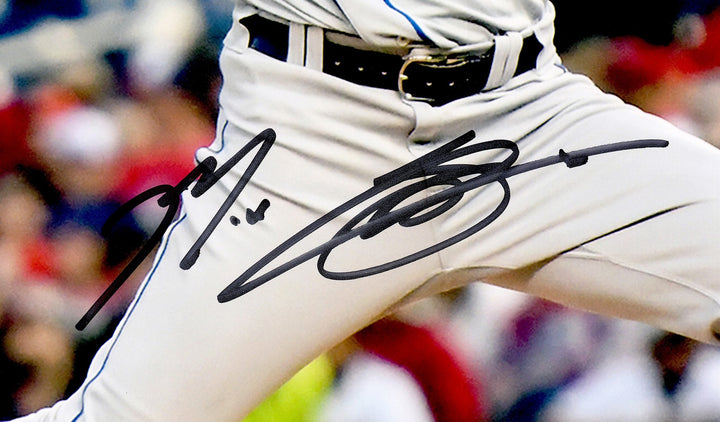 Max Scherzer Autographed Signed 16x20 Photo New York Mets Fanatics & MLB Holo