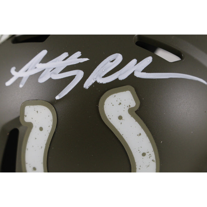 Anthony Richardson Signed Indianapolis Colts 2022 STS Mini Helmet Fanatics 53661