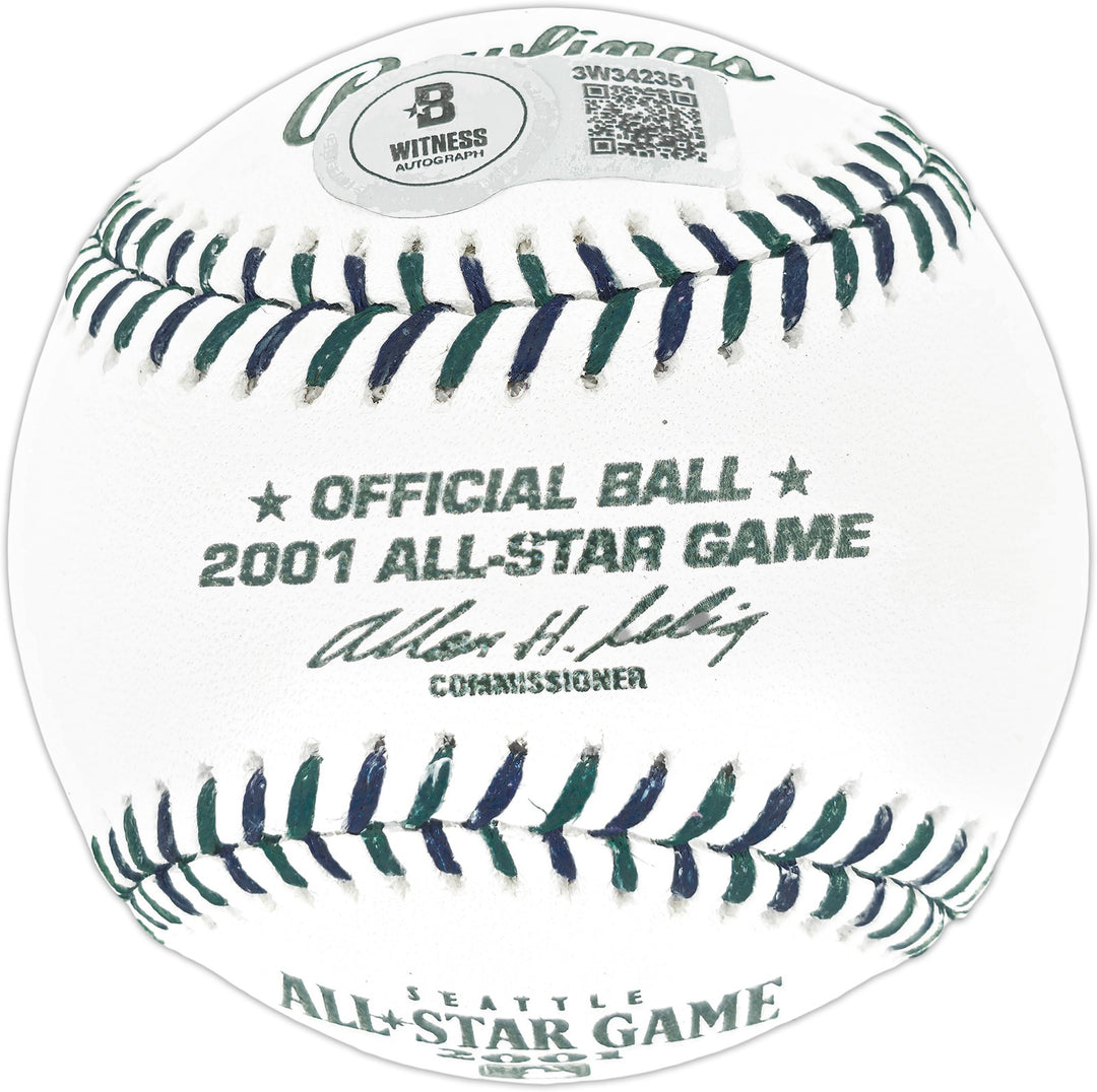 Albert Pujols Auto Official 2001 ASG Logo MLB Baseball St. Louis Cardinals BAS