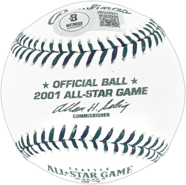 Albert Pujols Auto Official 2001 ASG Logo MLB Baseball St. Louis Cardinals BAS