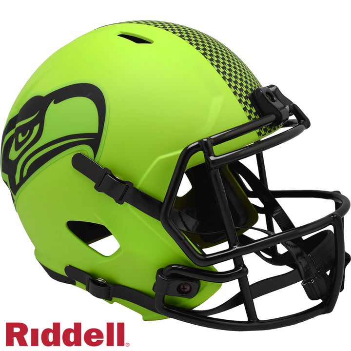 Seattle Seahawks Alternate Rave Green Full Size Speed Replica Helmet (Unsigned