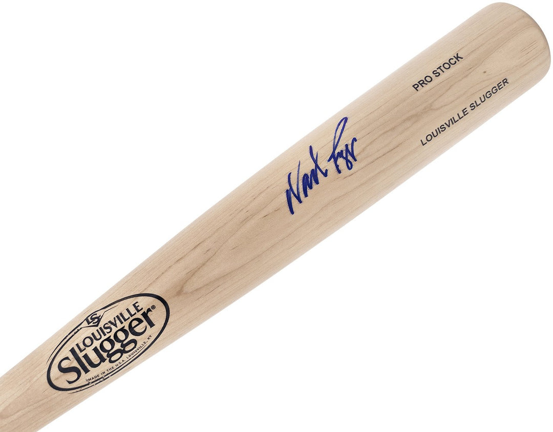Wade Boggs Signed Blonde L Slugger Pro Stock Baseball Bat Red Sox Beckett Wit