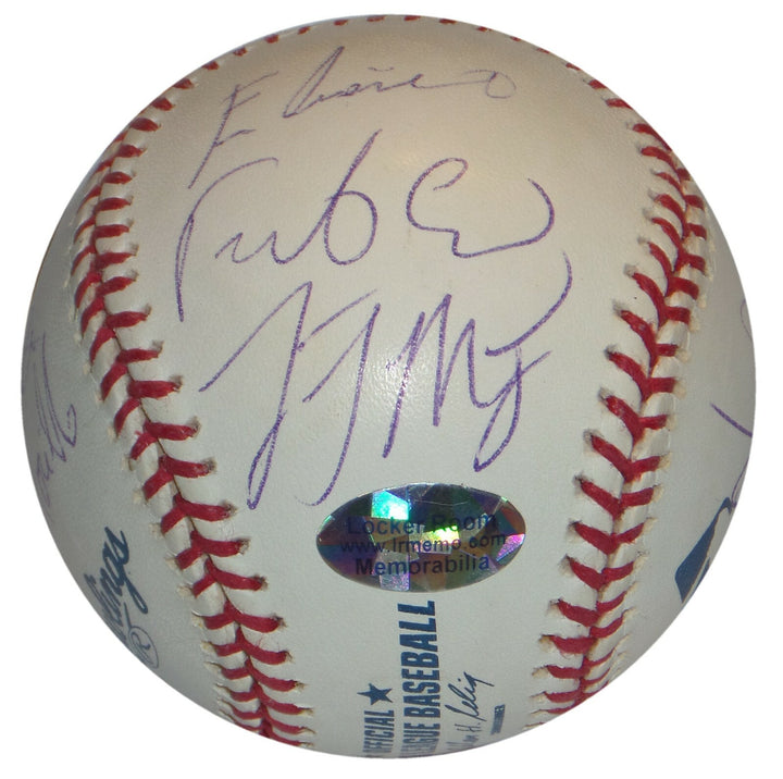 ALL STAR FUTURES MULTI SIGNED BASEBALL CONOR JACKSON BJ UPTON RYAN GARKO & MORE