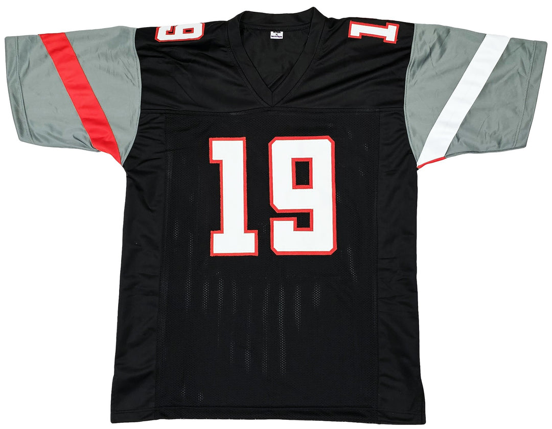 Texas Tech Red Raiders Tyree Wilson Signed Black Jersey "Guns Up" Beckett Wit