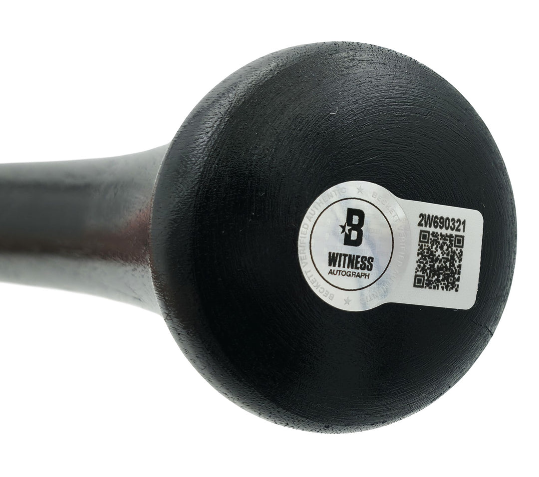 Ken Griffey Jr. & Sr Auto Black L Slugger Pro Stock Bat Mariners Back To Back HR