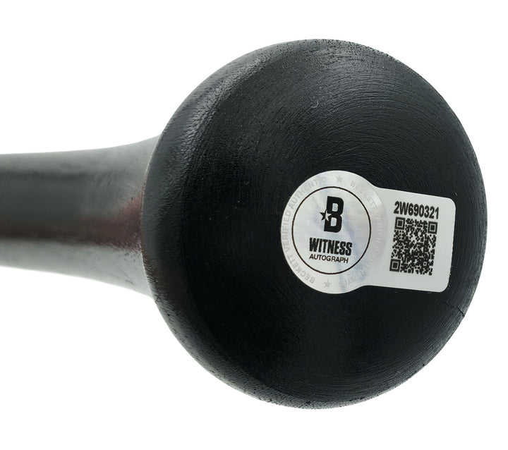 Ken Griffey Jr. & Sr Auto Black L Slugger Pro Stock Bat Mariners Back To Back HR