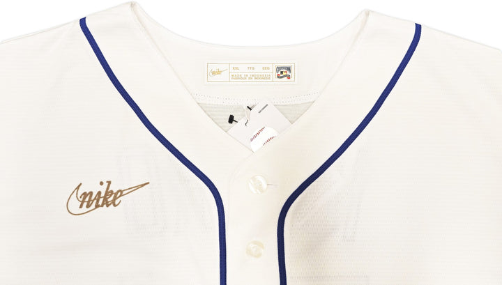 Mariners Ichiro Suzuki Auto White Nike Cooperstown Collect Jersey 2X HOF 25 BAS