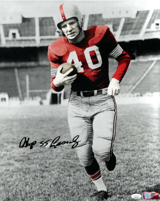 Howard "Hopalong" Cassady signed Ohio St Buckeyes NCAA 16x20 Photo 55 (Heis- JSA