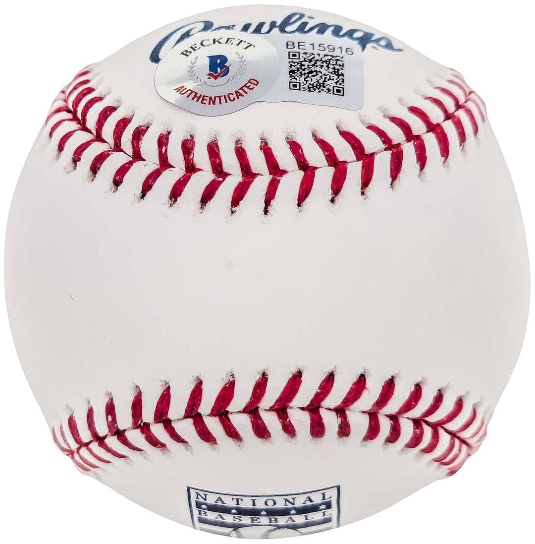Vladimir Guerrero Sr. Signed Official HOF Logo Baseball Montreal Expos Beckett