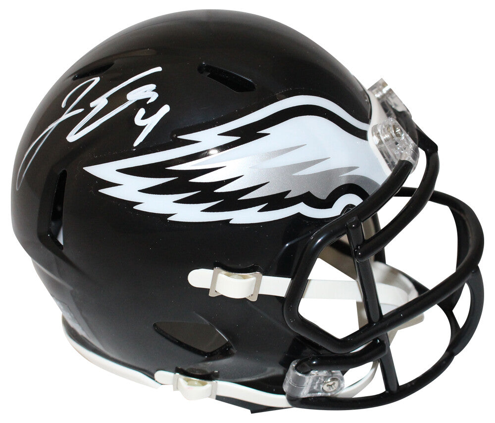 Jake Elliott Signed Philadelphia Eagles 2022 Alternate Mini Helmet PSA 40445