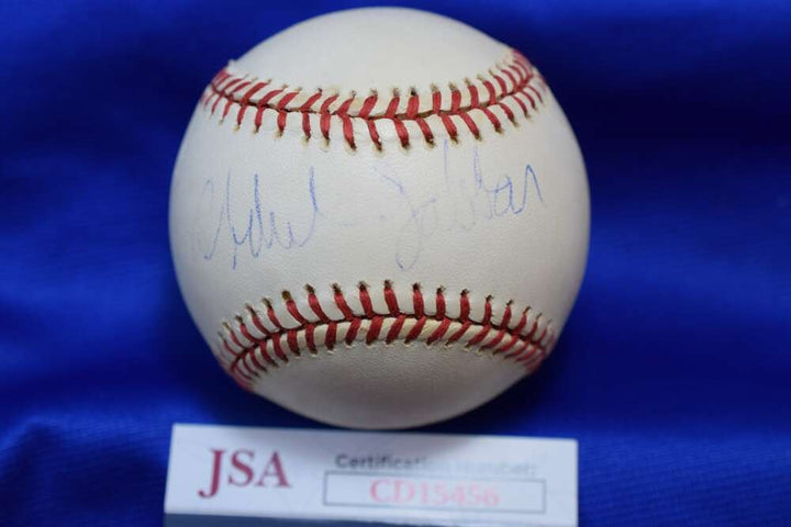 Kareem Abdul-Jabbar JSA COA Autograph ONL National League Signed Baseball