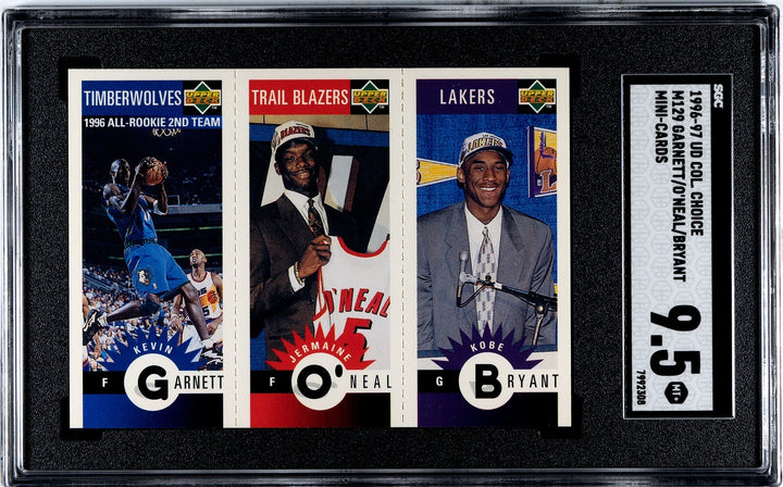 Kobe Bryant 1996-97 Upper Deck Collector's Choice RC #M129- SGC Graded 9.5 MT+