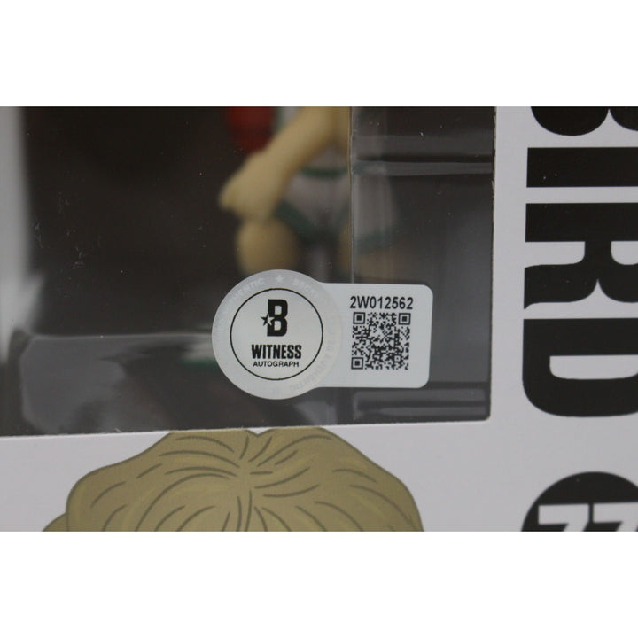 Larry Bird Autographed Boston Celtic Funko Pop! #77 Beckett 46468