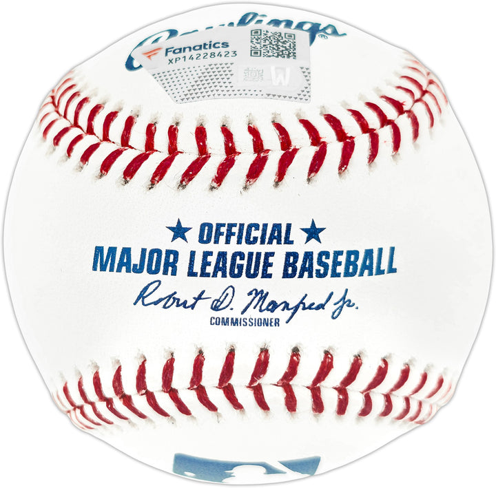 Ozzie Smith Signed MLB Baseball St. Louis Cardinals "HOF 02" Fanatics Holo