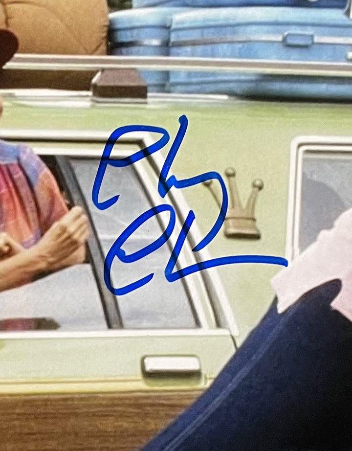 Chevy Chase Beverly D'Angelo Signed 12x20 National Lampoons Vacation Photo JSA