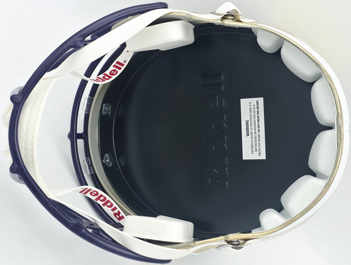 Michael Penix Jr Auto Washington Huskies Gold Full Size Speed Replica Helmet BAS