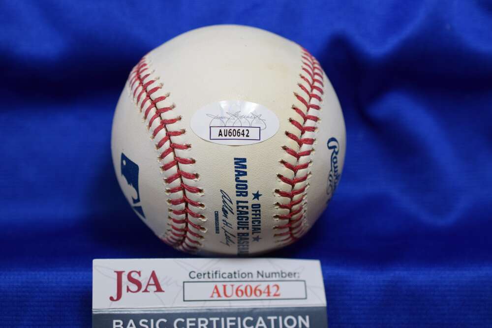 Earl Weaver JSA COA Autograph Major League Signed Baseball