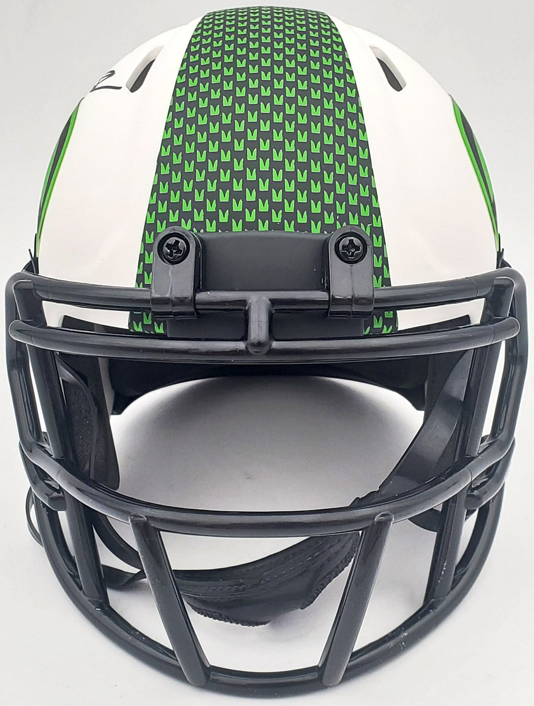Michael Dickson Signed Seahawks Lunar Eclipse White Speed Mini Helmet MCS Holo
