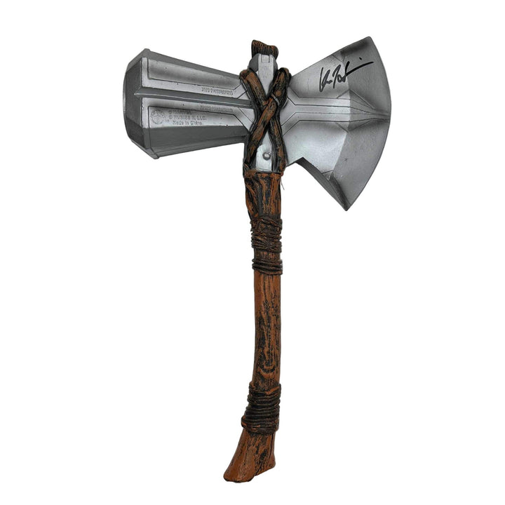 Autographed/Signed Chris Hemsworth Thor Stormbreaker 18" Axe Replica Beckett COA