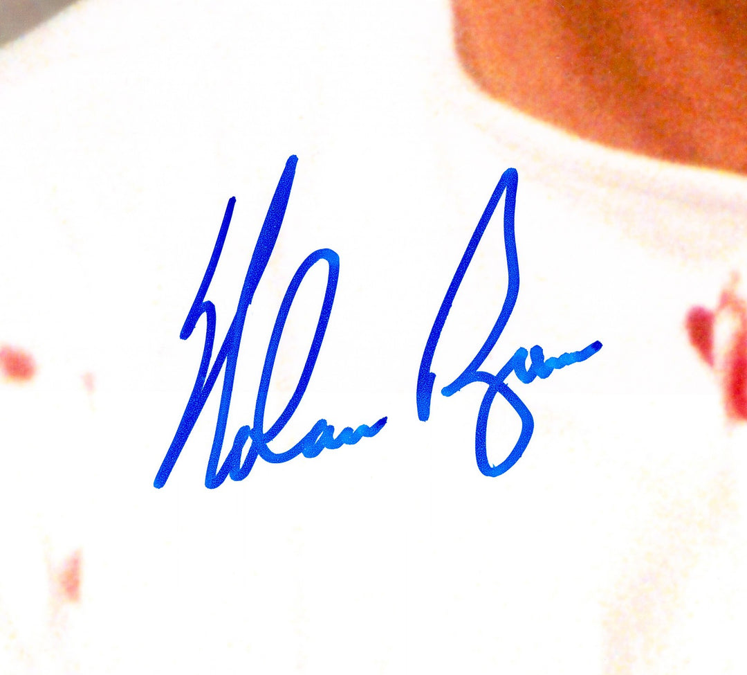 Nolan Ryan Signed 16x20 Photo Texas Rangers Bloody Lip PSA/DNA