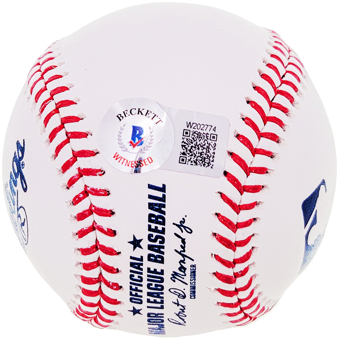 Joe Torre Signed MLB Baseball New York Yankees "HOF 14" Beckett Witness