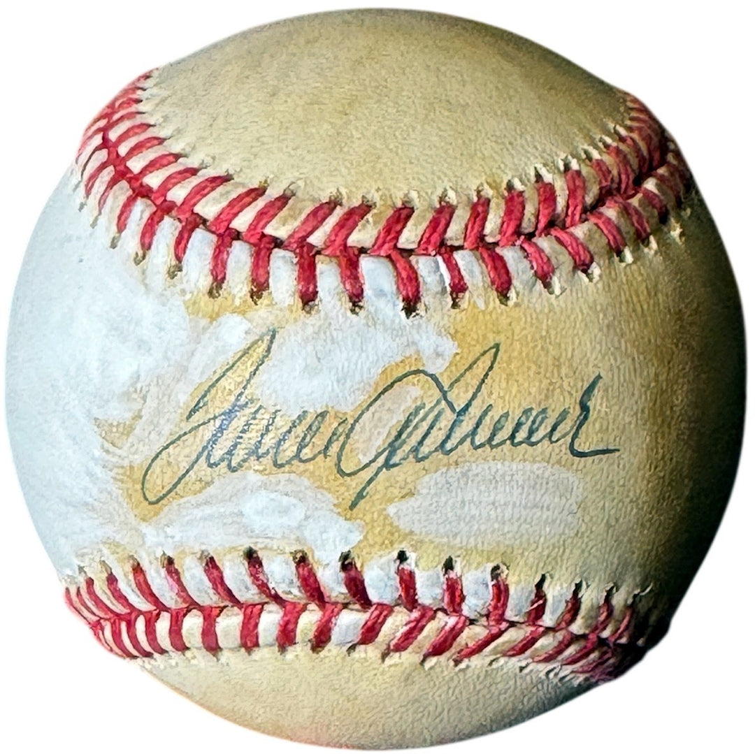 Tom Seaver signed Rawlings Official National League Baseball imperfect- COA
