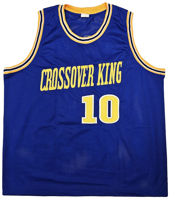 Golden State Warriors Tim Hardaway Autographed Signed Blue Jersey JSA