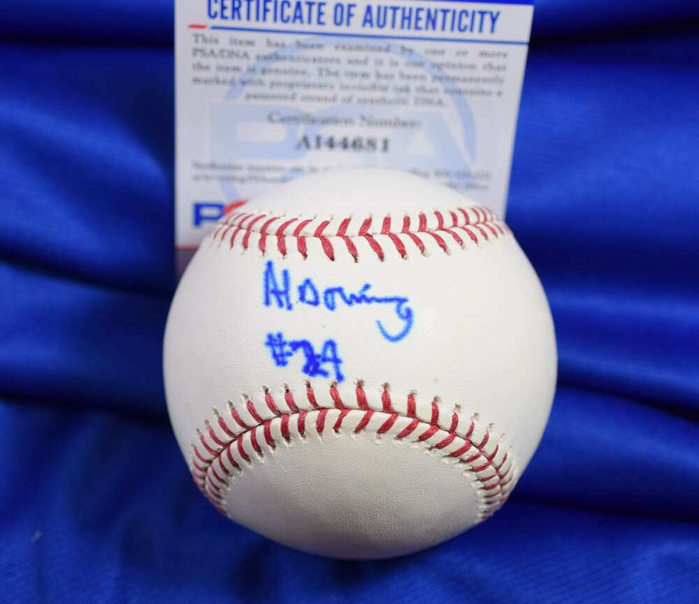 Al Downing PSA DNA Cert Autograph Major League OML Hand Signed Baseball