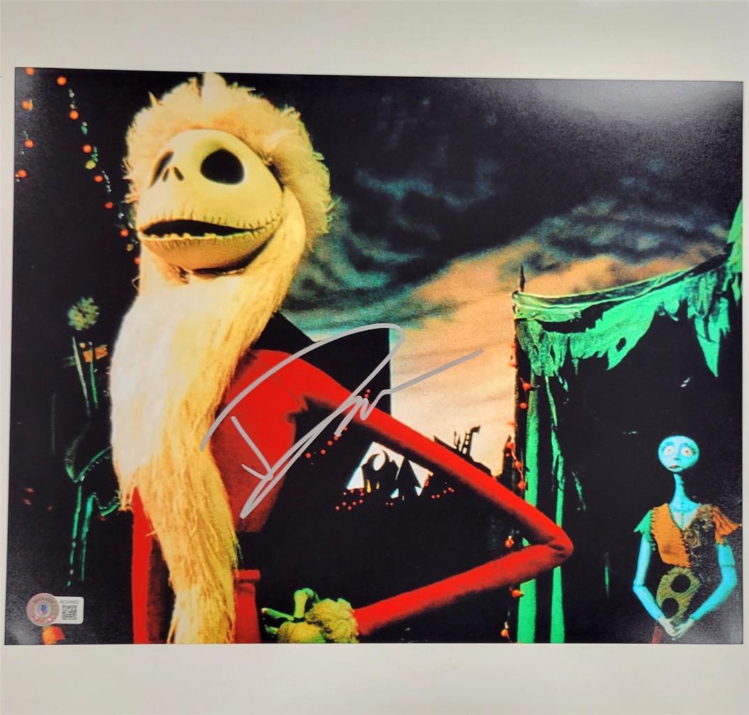 Danny Elfman signed Nightmare Before 11x14 Photo autograph (B) Beckett BAS Holo