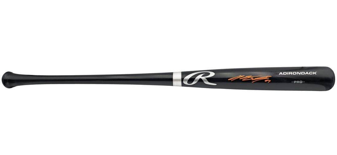 Jung Hoo Lee Signed Black Rawlings Adirondack Baseball Bat Giants Beckett Wit