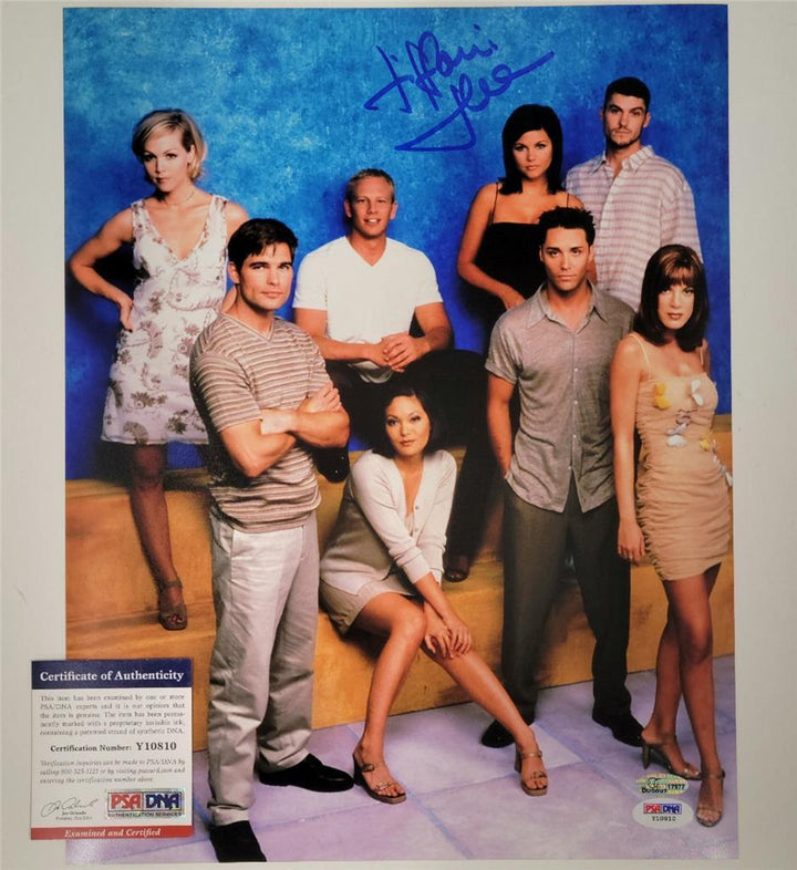 Tiffani Thiessen Signed 11x14 Photo Beverly Hills 90210 autograph ~ PSA/DNA COA